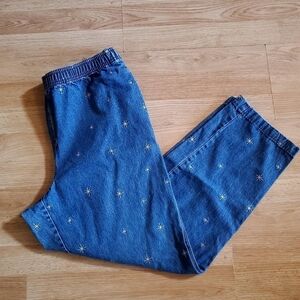 Breckenridge Women's Blue Star Jeans Size Medium